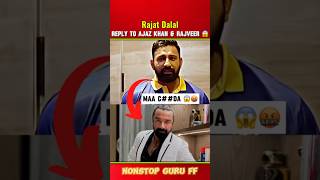 Rajat Dalal Angry Reply To Ajaz Khan 😤 #shorts