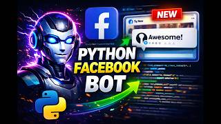 Python Facebook Bot - Auto Comment Any Post Automatically (Python + Selenium Tutorial)
