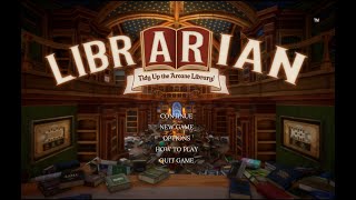Cozy Friday Evening Playing Librarian: Tidy Up the Arcane Library!