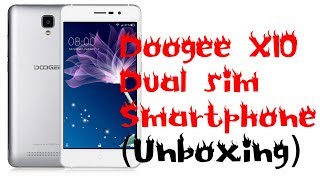 Doogee X10 Dual sim Smartphone (Unboxing)