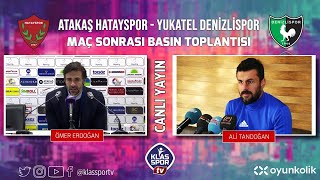 Hatayspor - Denizlispor Basın Toplantısı ᴴᴰ (CANLI)