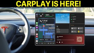 NEW Tesla Hidden Features For 2024 - CarPlay is HERE! | Tesla Model 3 + Model Y