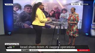Israel-Hamas War | Al Jazeera says coverage of the war on Gaza will continue despite shutdown order