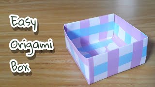 Origami Box - Fun & Easy Origami