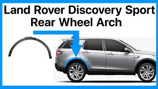 Land Rover Discovery Sport L550 Rear Wheel Arch Removal / Repair / Replacement