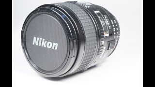 Nikon AF MICRO NIKKOR 60mm 1:2.8 D Close Up (Macro) SLR Camera Lens