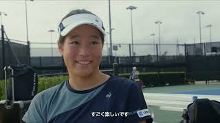 ユニクロ全日本ジュニアテニス選手権2024 海外派遣プログラム 車いすテニスの部 特別編