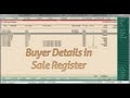 Actual buyer Details in sale register Customization for Tally.ERP 9