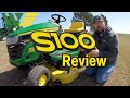 2021 John Deere S100 Riding Mower Review and Walkaround