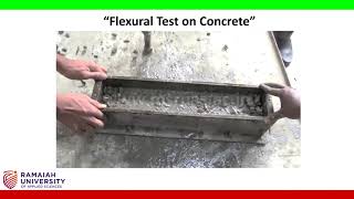 Flexural Strength Test on Concrete