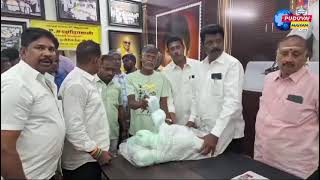 மீனவர்களுக்கு இலவசமாக மீன்பிடி வலை வழங்கிய முன்னாள் MLA நந்தா T சரவணன் அவர்கள்🤝🤝