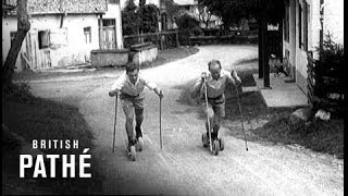 Germany - Roller Skis (1955)