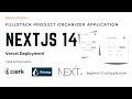 Fullstack Nextjs14 Crud Website | Pstgrsql prisma clerk server actions vercel deployment | Organizer