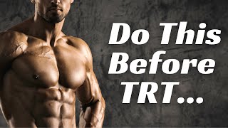 TRT: Before You Start, Try These 4 Supplements