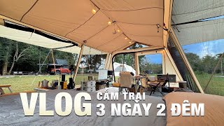 Eating Well and Sleeping Comfortably While CAMPING with an Ogawa Tent and Full SnowPeak Gear (Vlog)