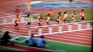 神奈川県総体　女子100mH　決勝