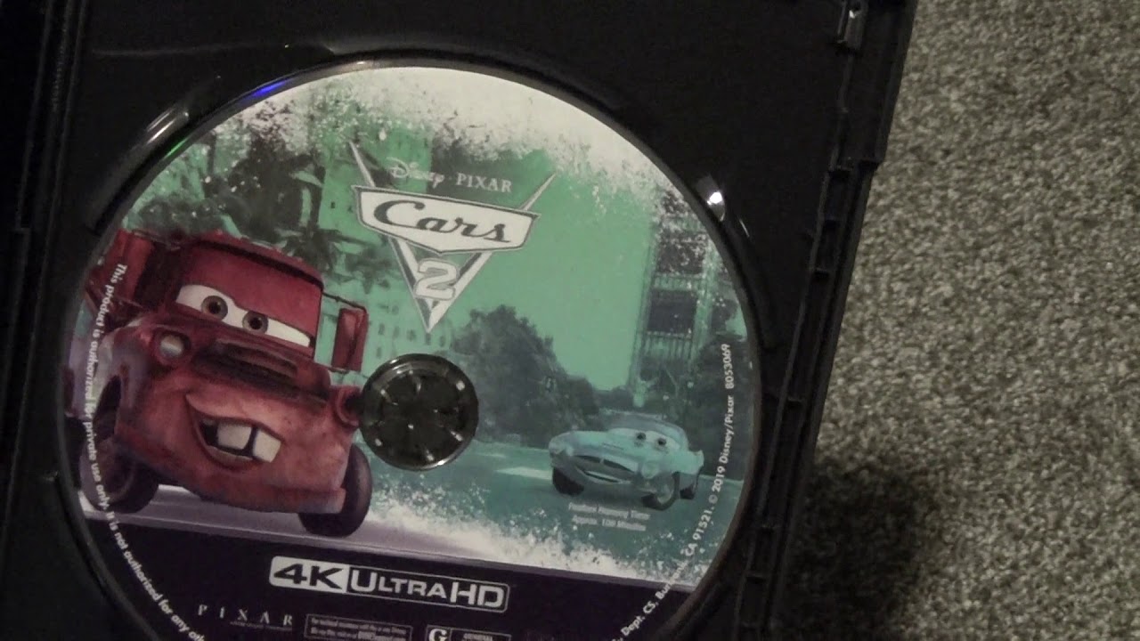 Disney/Pixar's Cars 2 4K Ultra HD Blu-Ray Unboxing - YouTube