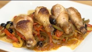 Recette facile de Poulet Basquaise