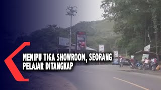 Menipu 3 Showroom, Seorang Pelajar di Tanatoraja Ditangkap #KSS