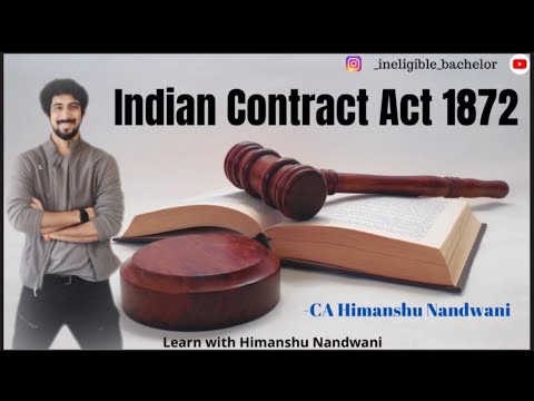 Indian Contract Act 1872 | Law | TY B.Com | Sem 5 | Business Regulatory ...