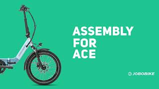 JOBOBIKE ASSEMBLY FOR ACE—— Crafting Your Personalized Cycling Steed！#ebike #electricebike #ebike