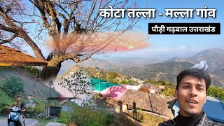 उत्तराखंड के सफर की घटना 🧐🥵 || Kotta village Dudharkhal market || satpuli Pauri Garhwal Uttarakhand