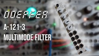 Doepfer A-121-3 Simple Sound Demo (Saw and Square waves)