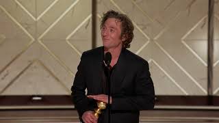 Jeremy Allen White Wins Best Television Male Actor Musical/Comedy Series I 81st Annual Golden Globes