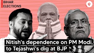 Bihar election update: Nitish's dependence on PM Modi, to Tejashwi's dig at BJP