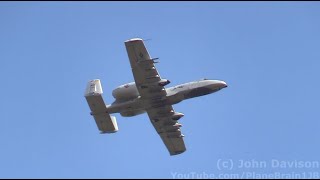 Warren Grove Range (5/14/2021) - A-10's Bombing \u0026 Strafing