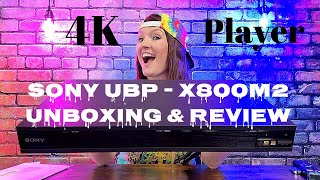 Sony UBP - X800M2 4K Blu Ray Player - My Killer Podcast - UNBOXING \u0026 Review!