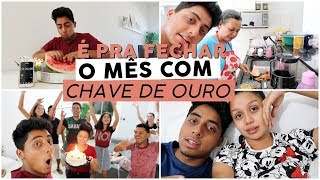 O ÚLTIMO VIDEO: COMEMORANDO COM JANTAR BEM ANIMADO COM AMIGOS + OBRIIGADAAAA #VanTodoDia30