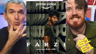 Farzi : Episode 1 REACTION!! | Shahid Kapoor