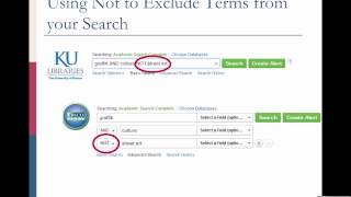 Effective Search Techniques