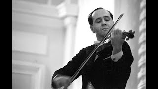 Igor Oistrakh plays Bach Chaconne, BWV 1004 – live 1963