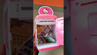 saving box||mini ATM piggy bank unboxing & review||gullak#gullak #shorts #savingbox#toys#rc#kittie