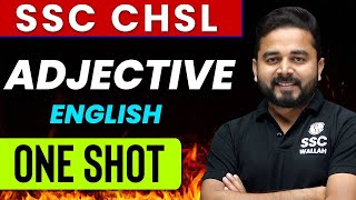 Adjective | English | One Shot | Zero to Hero | For SSC CHSL | SSC Wallah