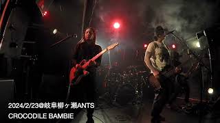 CROCODILE BAMBIE　2024/2/23@岐阜柳ヶ瀬ANTS