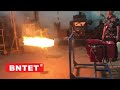 Boiler dryer burner factory direct shot display