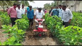 Sericulture- Government of Tamilnadu-Department of Sericulture-Subsidy- Power Tiller- Demo-2