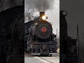 black river u0026western steam engine 60 does saahc on its first freight run to three bridges in 9 years