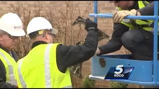 SAE Fraternity letters come down at University of Oklahoma after racist video surfaces