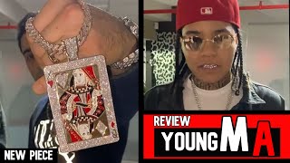 REVIEWING YOUNG MA NEW CUSTOM DIAMOND PENDANT