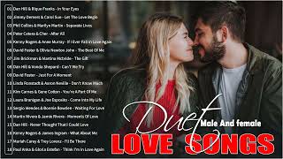Best Duet Love Songs 🎶 Dan Hill, James Ingram, David Foster, Kenny Rogers, Peabo Bryson, Celine Dion