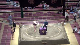 照ノ富士の優勝！表彰式＆神送り【大相撲五月場所2021】千秋楽 15日目 2021/05/23 TERUNOFUJI  commendation ceremony  [Grand Sumo] 現地観戦