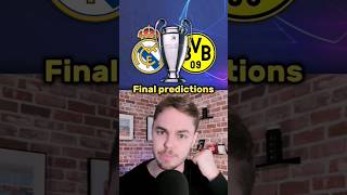 Champions League Final Prediction! (Real Madrid vs Borussia Dortmund)