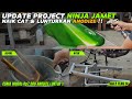 LUNTURKAN ANODIZE MUDAH MURAH || NAIK CAT !! UPDATE PROJECT NINJA JAMET || DAILY VLOG 14#