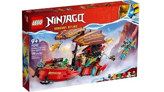 LEGO Ninjago 71797 Ninja Flugsegler im Wettlauf mit der Zeit Speed Build
