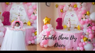 5 diy baby shower or baby girl birthday decor| step by step tutorial|