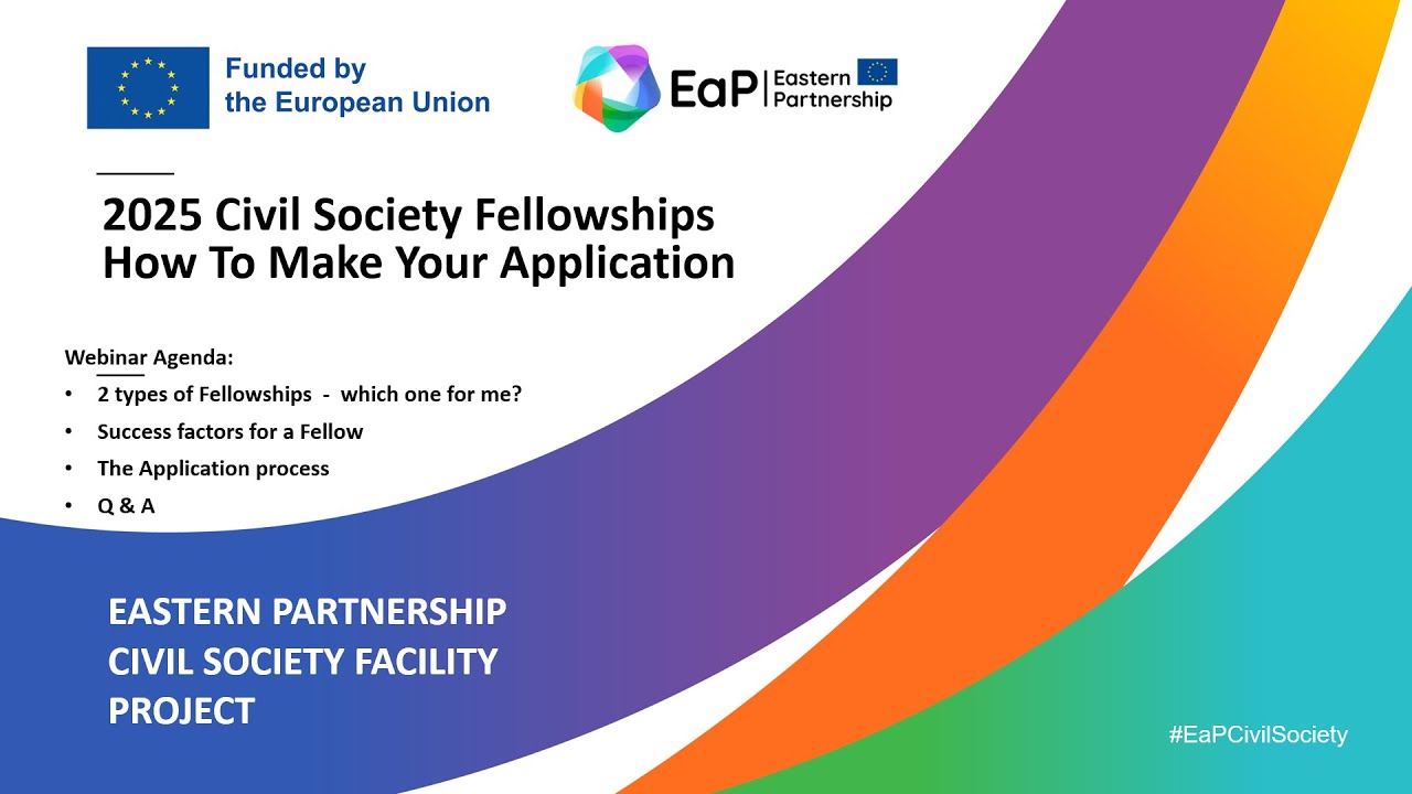 Information Webinar For 2025 Fellowship Applicants Youtube